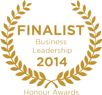 Award 2014 Business leadership Honour Awards finalist