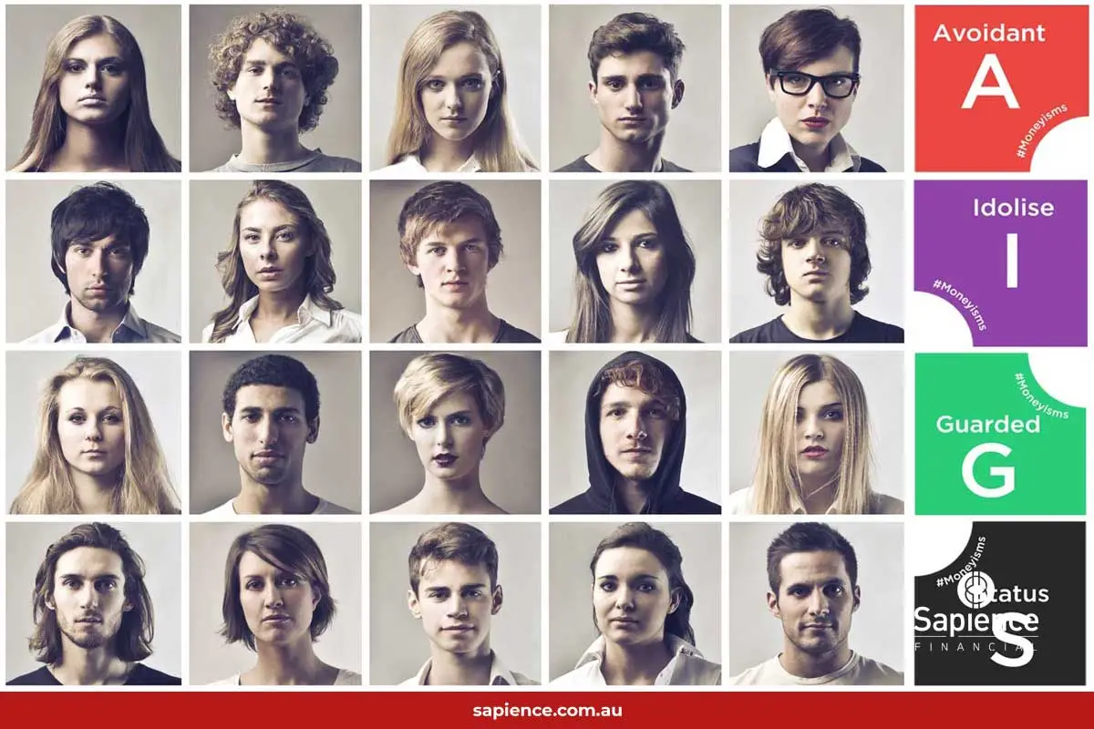 The four Moneyisms segments